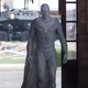 Paul Bettany in WandaVision as the monochrome and unsettling White Vision.